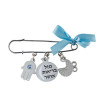 Epingle décorative et protectrice pour bébé - Garcon - Miketer
