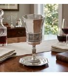 Verre de Kiddouch en nickel “Les Fleuves Bibliques”
