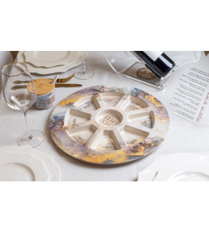 Plateau du Seder de Roch Hachana design 2